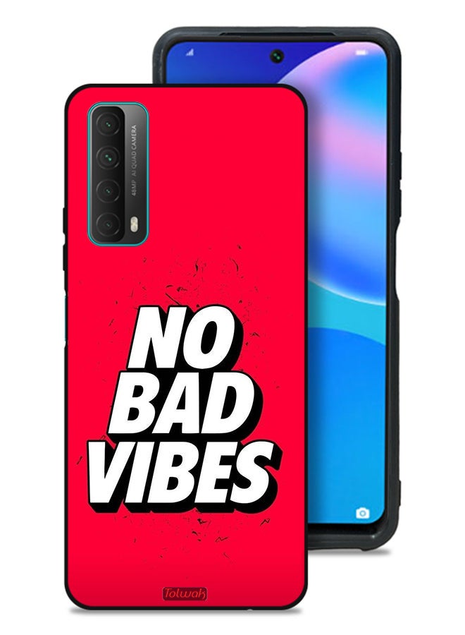 Tolwak Huawei Y7a Protective Case Cover No Bad Vibes - Image 1