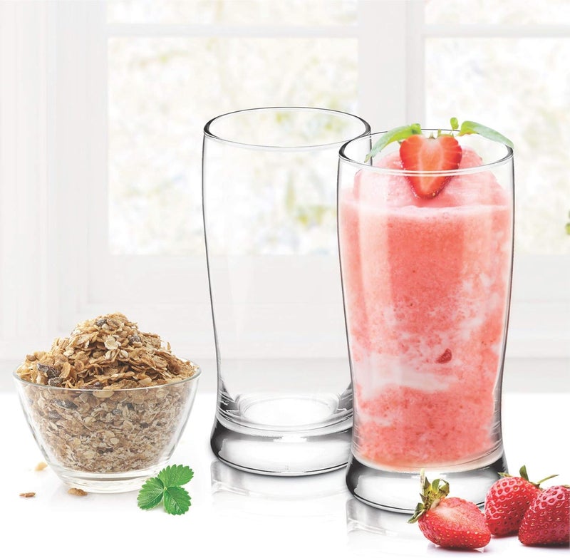 TREO طقم كؤوس تريو من ميلتون بيل العسل 6 قطع - Image 2