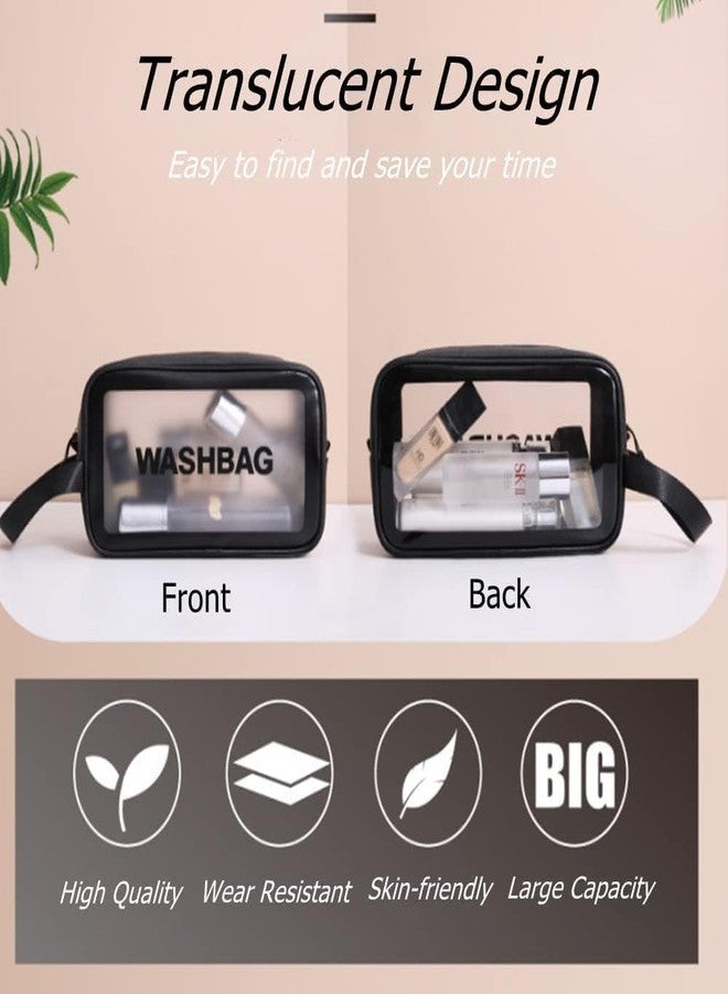 Ritmo صندوق تخزين منظم مكياج ريتومو - علبة مستحضرات التجميل والعناية بالبشرة والجمال مع غطاء شفاف للعرض ودرجين - طاولة الحمام. - Image 3