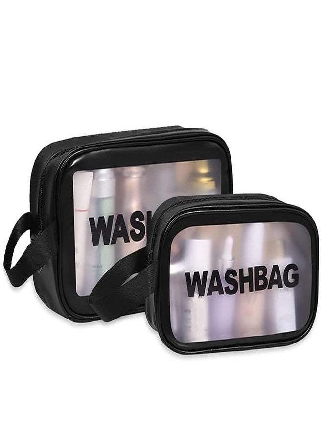 Ritmo صندوق تخزين منظم مكياج ريتومو - علبة مستحضرات التجميل والعناية بالبشرة والجمال مع غطاء شفاف للعرض ودرجين - طاولة الحمام. - Image 1