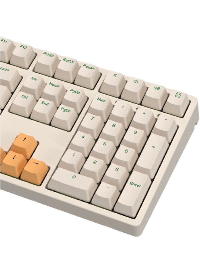 Ikbc Z108 Brown 108-Key Wired Mechanical Keyboard For Gaming And Office, Quiet Keyboard With Silent Switches - Image 2