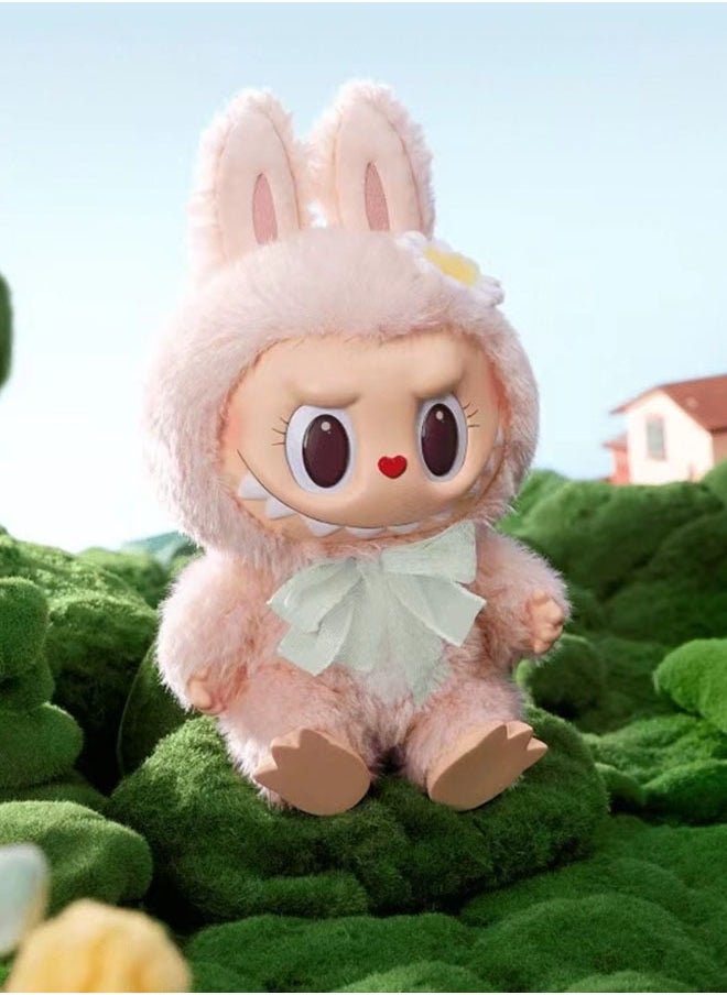 Generic - Labubu Close to Sweet Mokoko，17cm Fun Plush Vinyl Keychain - Image 1