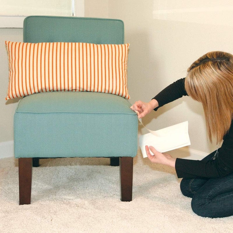 Pioneer Pet Sticky Paws Furniture Strips - 24 Adhesive Strips to Protect Furniture from Cats - Image 5