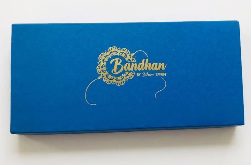 BANDHAN 925 SILVER RAKHI KHUSHBOO JEWELES - Image 2