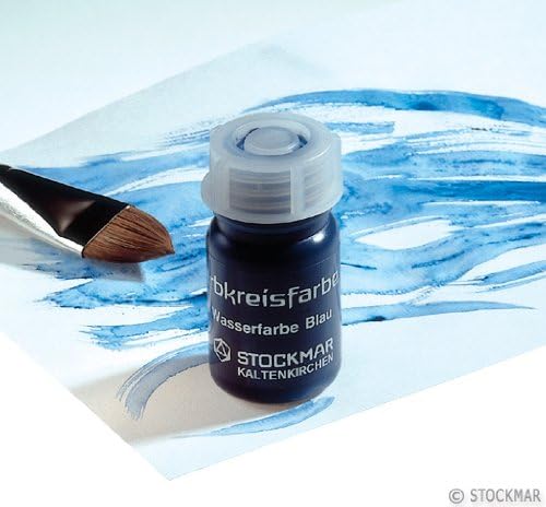 Stockmar Circle Color Watercolor Paint: Blue, 50ml - Image 3