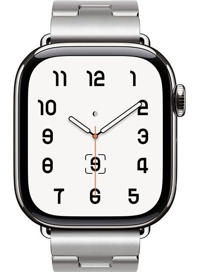 ZORE - Apple Watch 10 46MM KRD-125 Metal Cord Strap-Black - Image 1