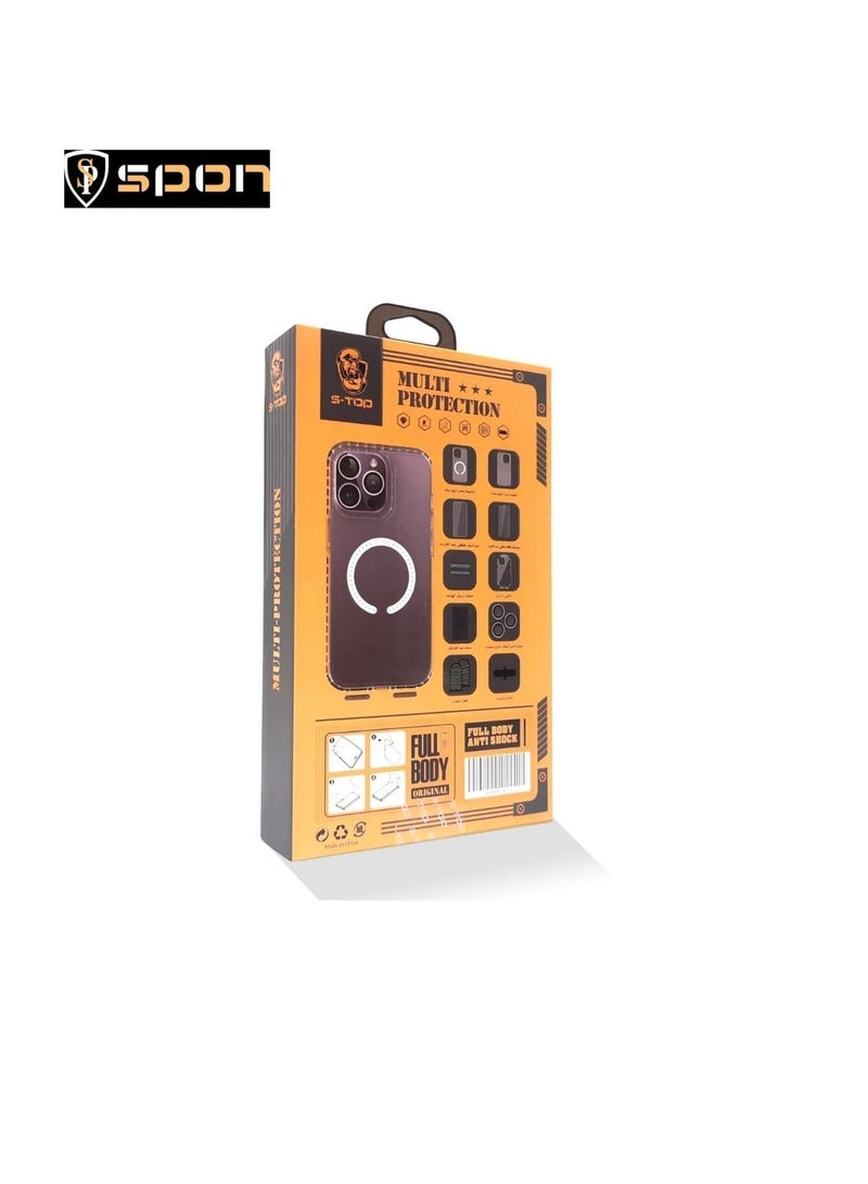 اس-توب بكج حماية ايفون 14 برو 10in1 ماركة S-TOP - Image 3