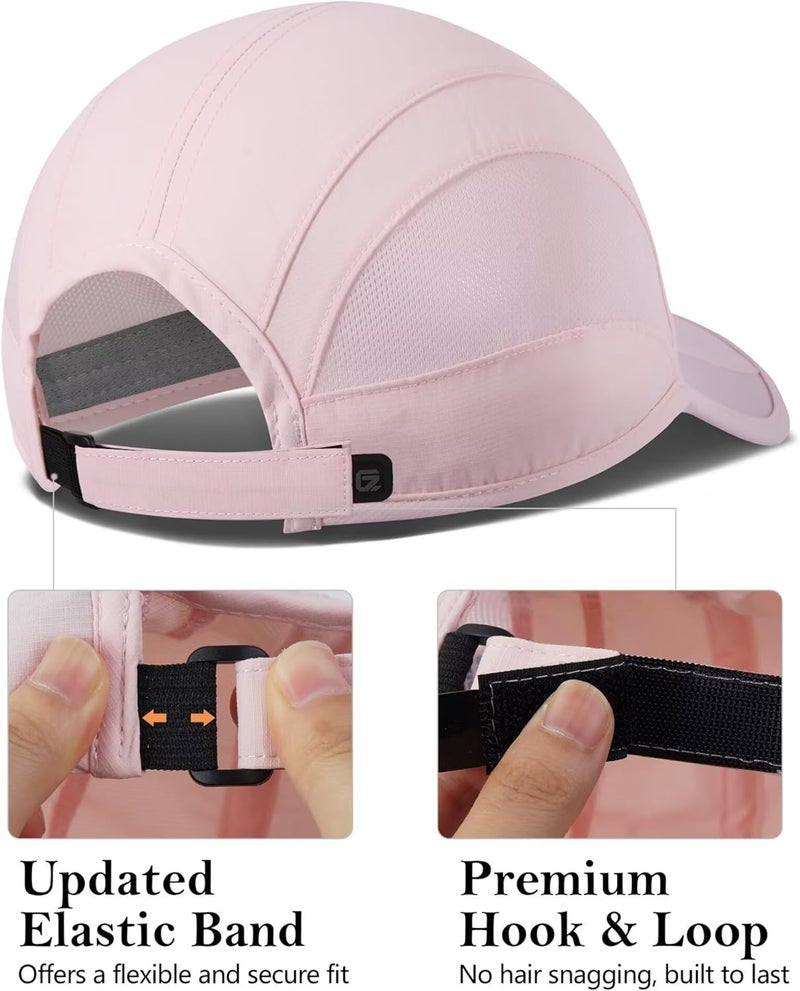 GADIEMKENSD Unstructured Quick Dry Sports Cap Outdoor Sun Protective Unisex - Image 3