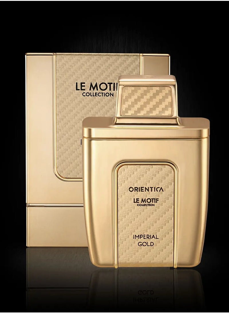 Orientica Le Motif Imperial Gold Eau De Parfum 85ml  - Image 4