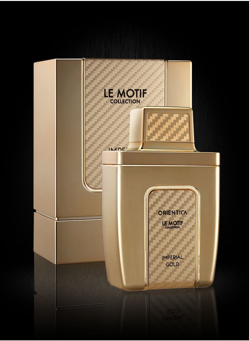 Orientica Le Motif Imperial Gold Eau De Parfum 85ml  - Image 5