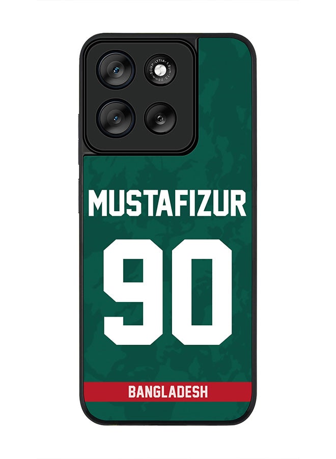 Stylizedd For Motorola Moto G56 Case,Slim fit Camera Protection, Shockproof Thin Phone cover  - Bangladesh Mustafizur Rahman, Jersey No 90 - Image 1