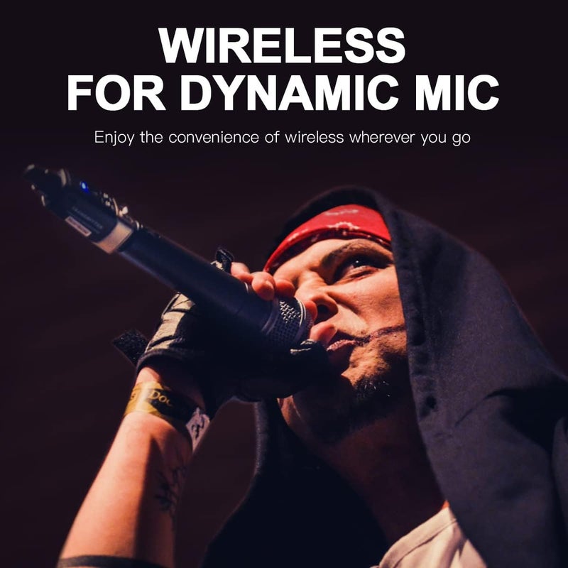 Xvive U3 Dynamic Microphone Wireless System with XLR Transmitter and Receiver - Image 3