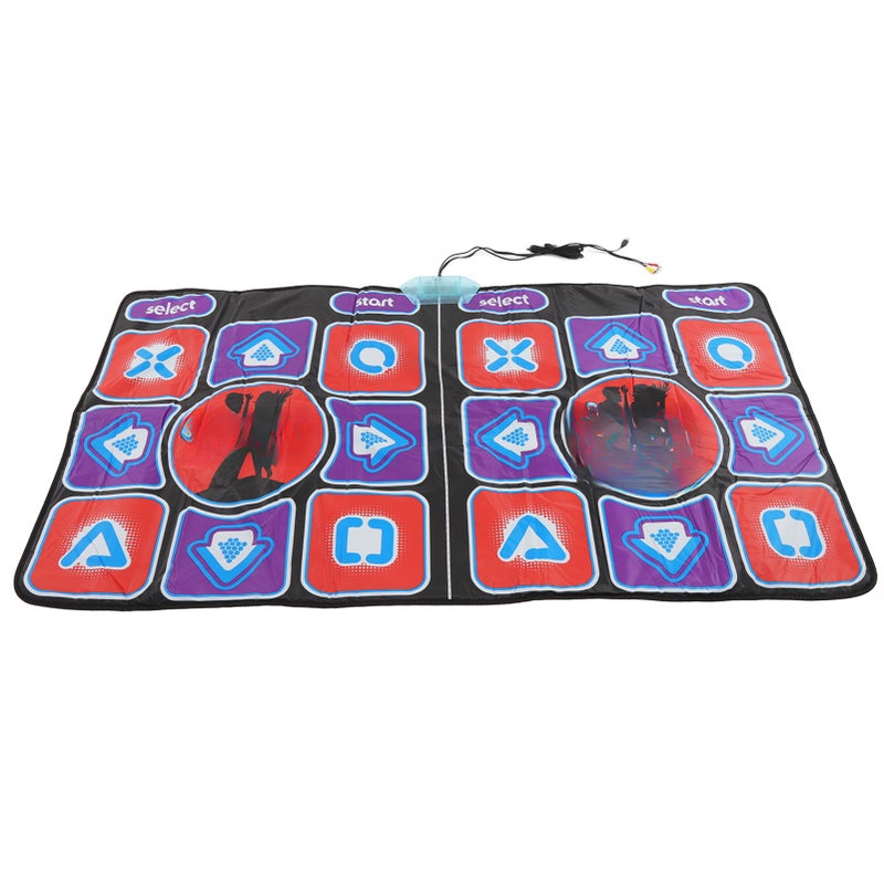 Dance Mat Musical Electronic Double User Rhythm Portable Electric Dance Floor Mat for Kids Adult - Image 1