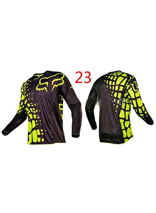 Fox Men's Outdoor Cycling Suit Off-road Road Mountain Bike Cycling Tops - Image 1