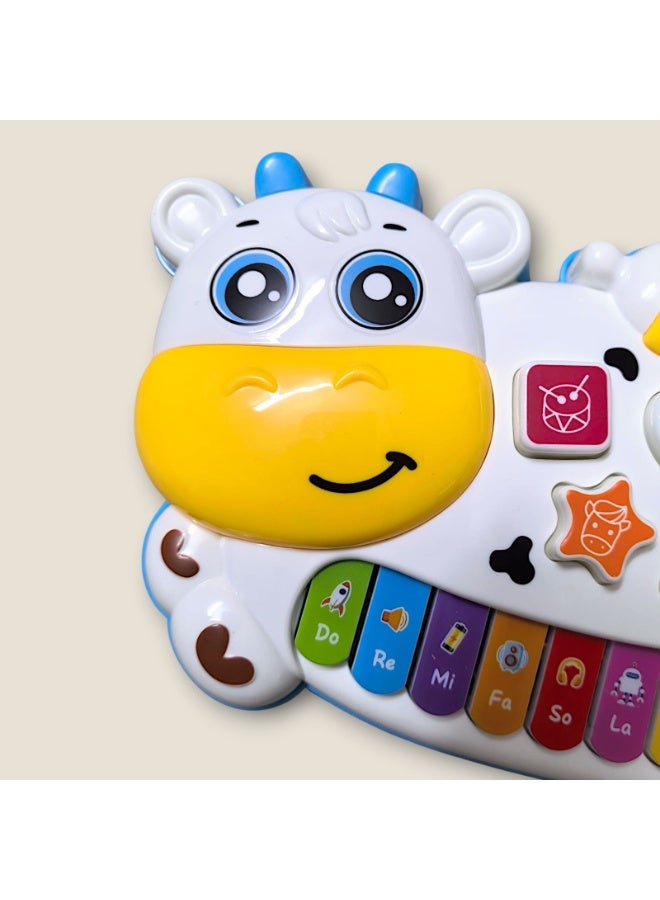 HASSM An interactive musical piano game for children in the shape of a cow. It makes animal sounds. - Image 2
