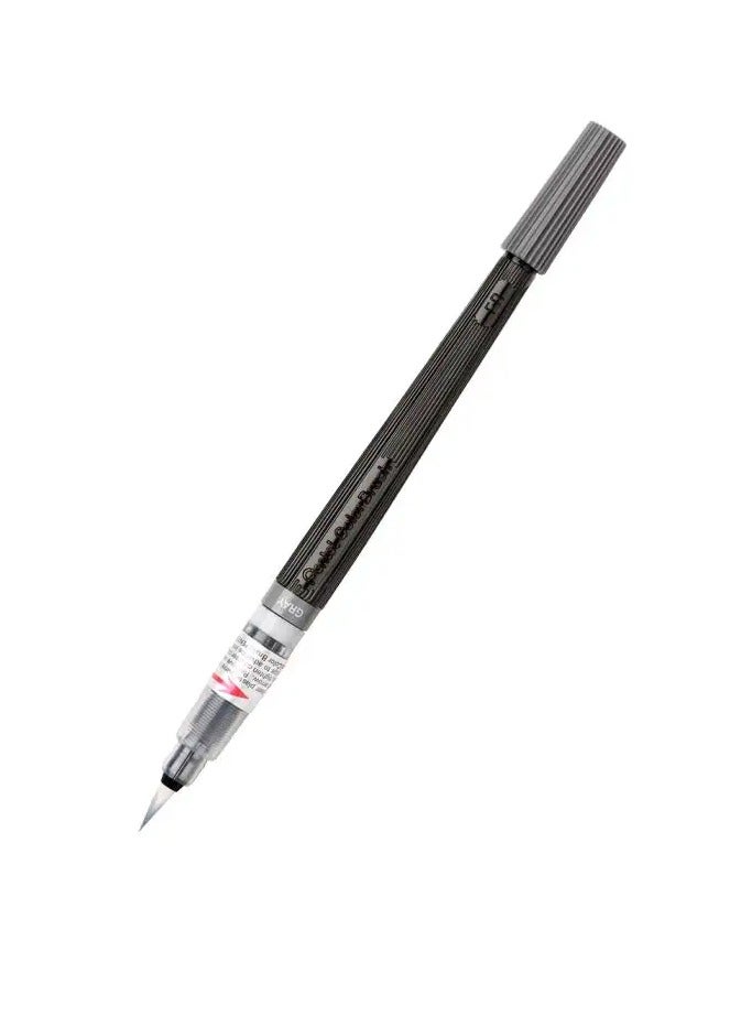 Pentel Pinceau Arts Colour Brush Grey - Image 3