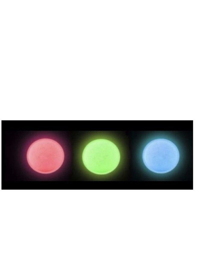 biblebanz Glow in The Dark Light Up Glowing Bath Bombs with Toy Cube Inside Pink Green Blue Bath Bombs Fun Smells Nice Fizz Great Gift Set of 3  - Image 5