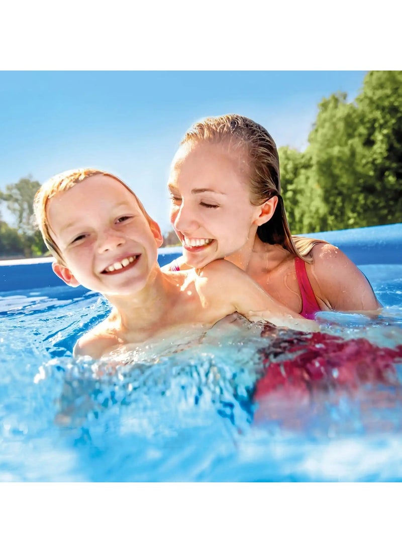 انتكس طقم حمام سباحة إيزي سيت 305x76 سمحمام سباحة دائري قابل للنفخ من إيزي سيت 305 × 76 سم أزرق - Image 5