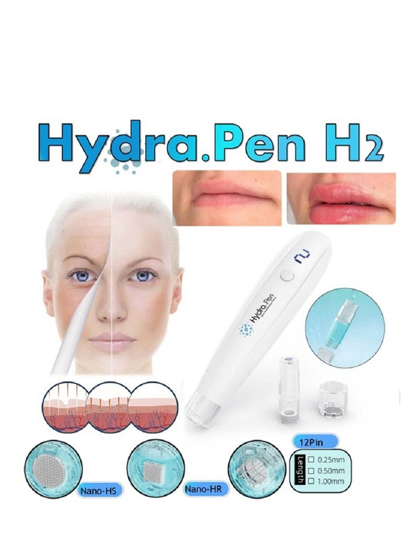 hydra Derma Pen Hydra Pen H2 Electric Automatic Derma Stamp Micro Needling Pen - Image 4