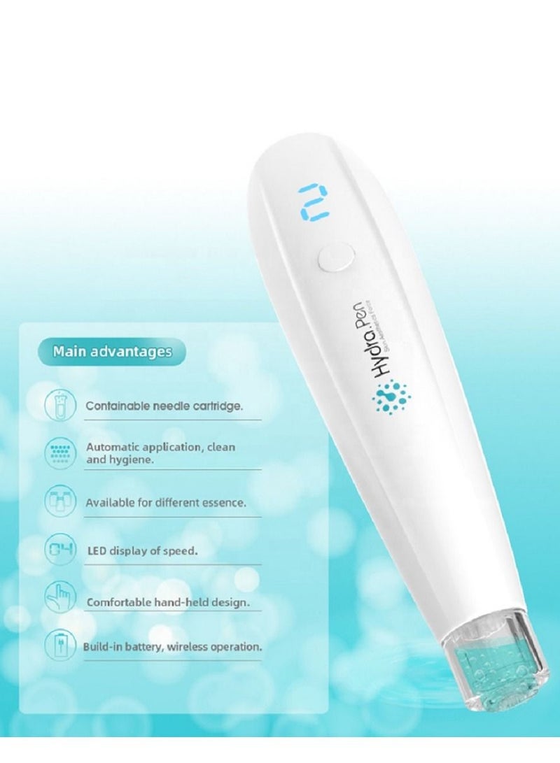 hydra Derma Pen Hydra Pen H2 Electric Automatic Derma Stamp Micro Needling Pen - Image 3