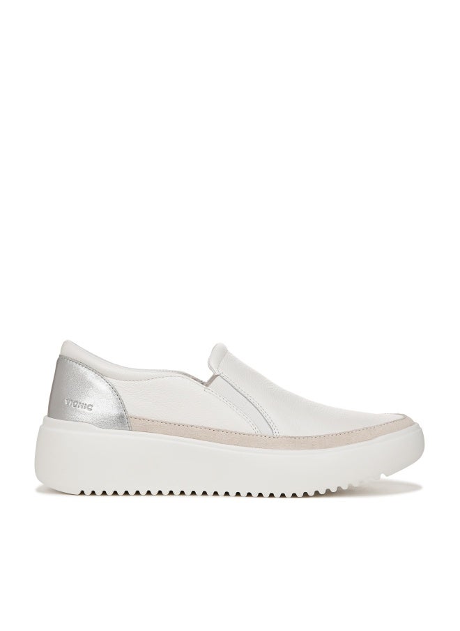 Vionic Womens Kearny Sneaker White Leather 11 M - Image 1