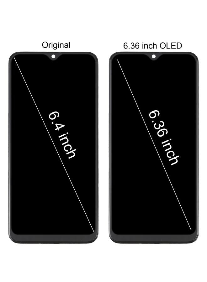 إيروريكس شاشة LCD OLED بديلة مقاس 6.36 بوصة لهاتف Samsung Galaxy A30S SM-A307 مع محول رقمي كامل التجميع بإطار أسود - Image 2