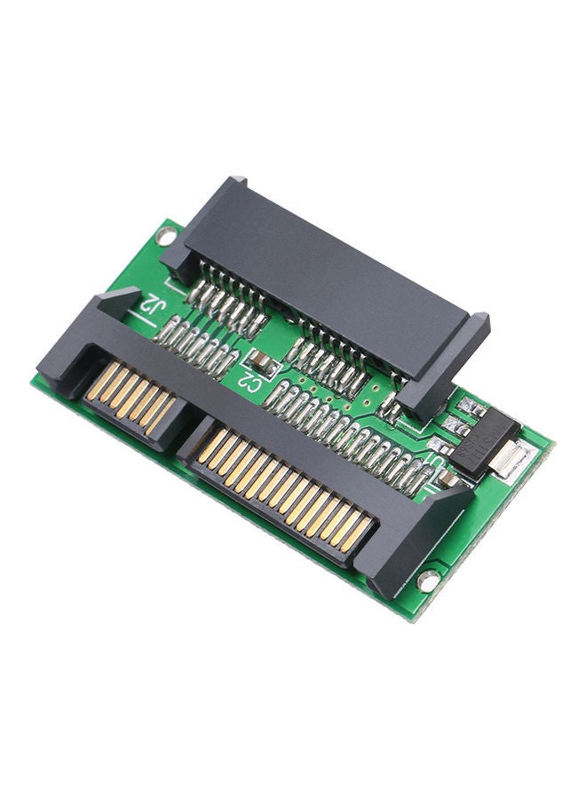 1.8In Micro SATA To SATA 2.5 SSD Hard Drive Disk Adapter Card For Laptop Multicolour - Image 1