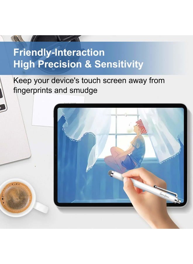 StylusHome Stylus Pens for Touch Screens, 10 Pack Mesh Fiber Tip Stylus Pens for ipad iPhone Tablets Samsung All Precision Capacitive Universal Touch Screen Devices - Image 5