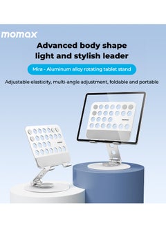 Momax Fold Stand Mila Rotatable Tablet Stand KH12 - Silver  - Image 2