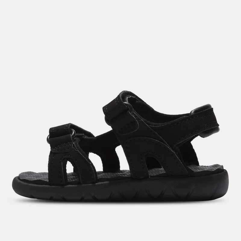 Timberland Black Kids' Perkins Row 2-Strap Sandals  | Best Price UAE