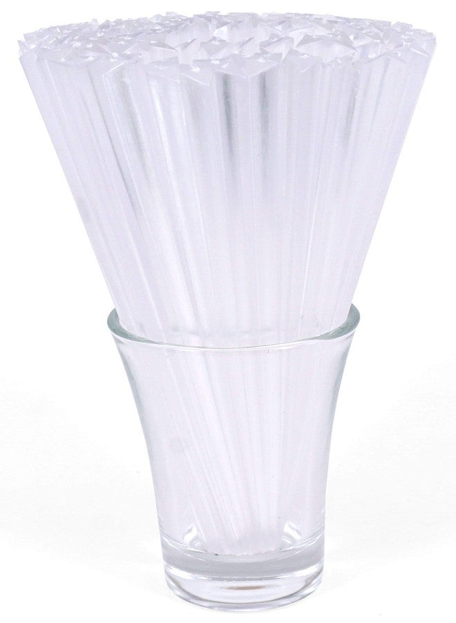 Gmark 6" Prism Picks 300 ct, Triangular Plastic Cocktail Prism Picks (Clear) (Box of 300pcs) GM1003F - Image 1