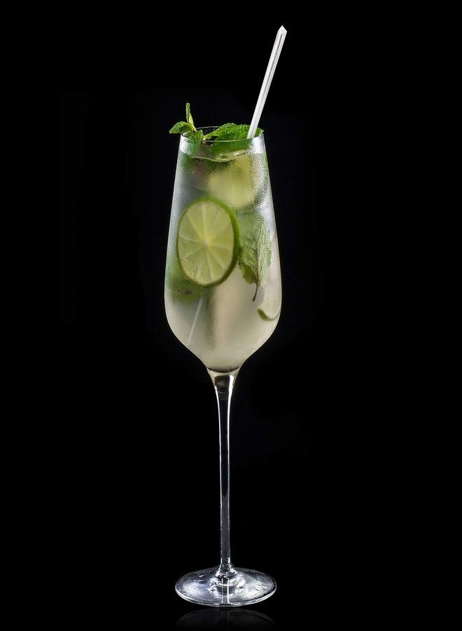 Gmark 6" Prism Picks 300 ct, Triangular Plastic Cocktail Prism Picks (Clear) (Box of 300pcs) GM1003F - Image 3