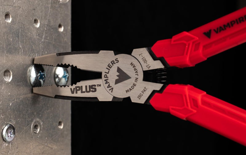 VAMPLIERS 7" Stripped Screw Extractor Pliers. Made in Japan. Multipurpose Combination Linemans Pliers remove Damaged/Rusted/Specialty Screws & Fasteners. - Image 4
