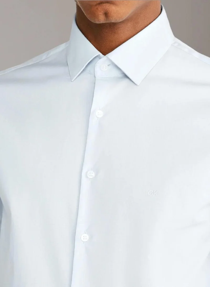Calvin Klein Slim Poplin Dress Shirt