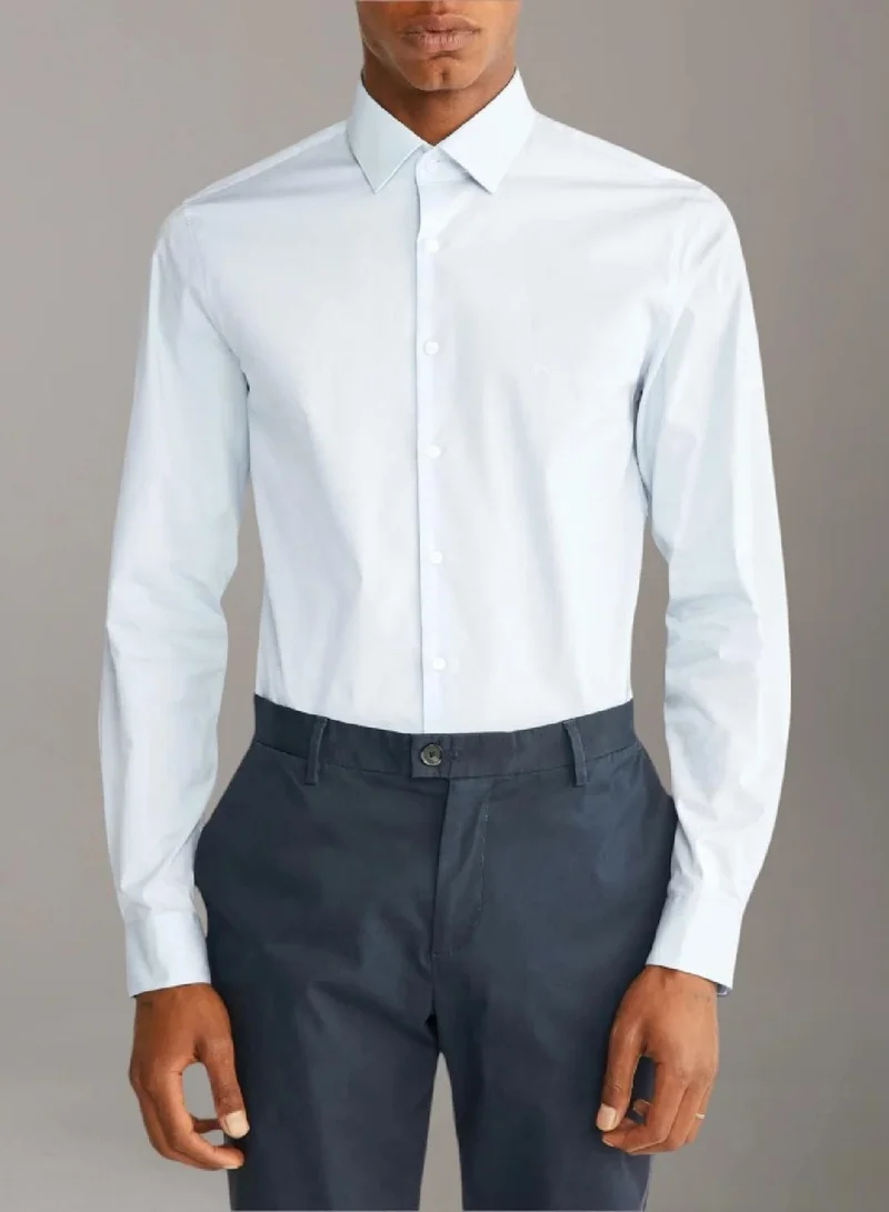 Calvin Klein Slim Poplin Dress Shirt