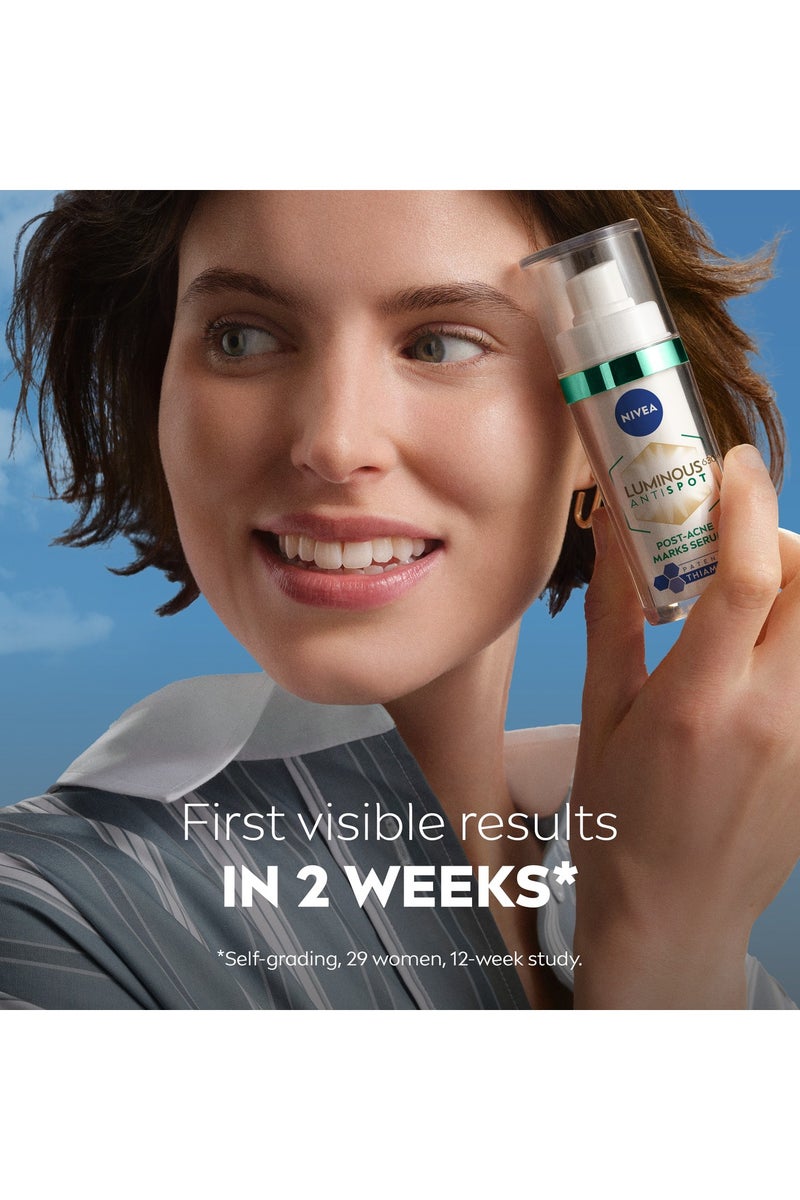 Nivea سيروم الوجه لومي نوس630 لتوحيد لون البشرة وعلاج آثار العيوب مع حمض الساليسيليك - Image 4