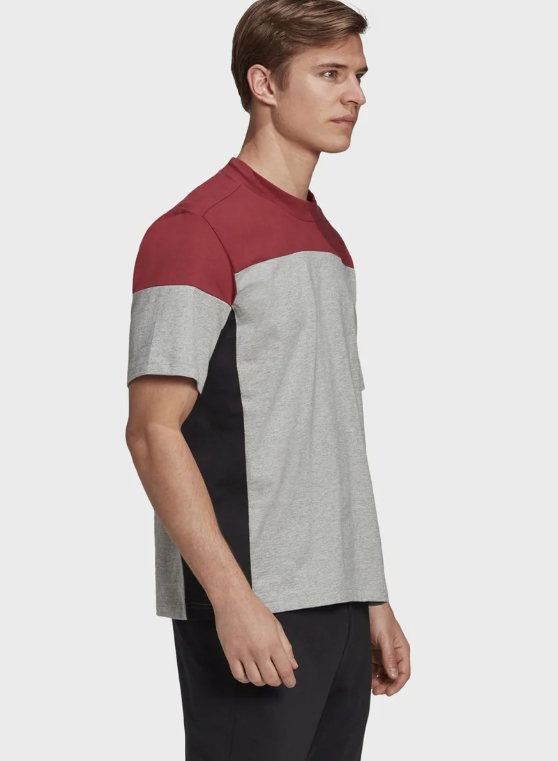 Adidas Z.N.E. Colour Block T-Shirt