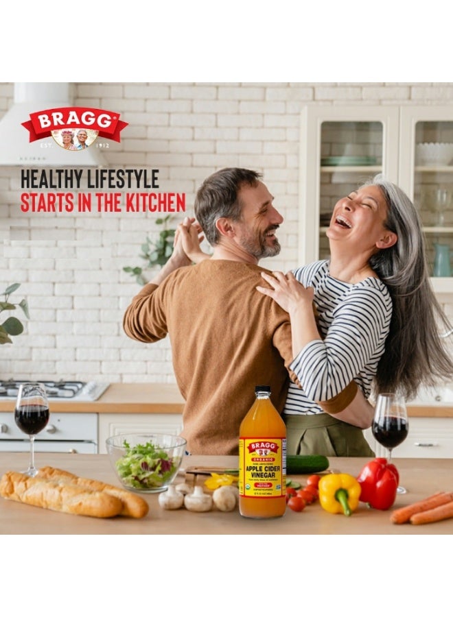 Bragg Organic Apple cider vinegar 295ml with the mothers - Image 5