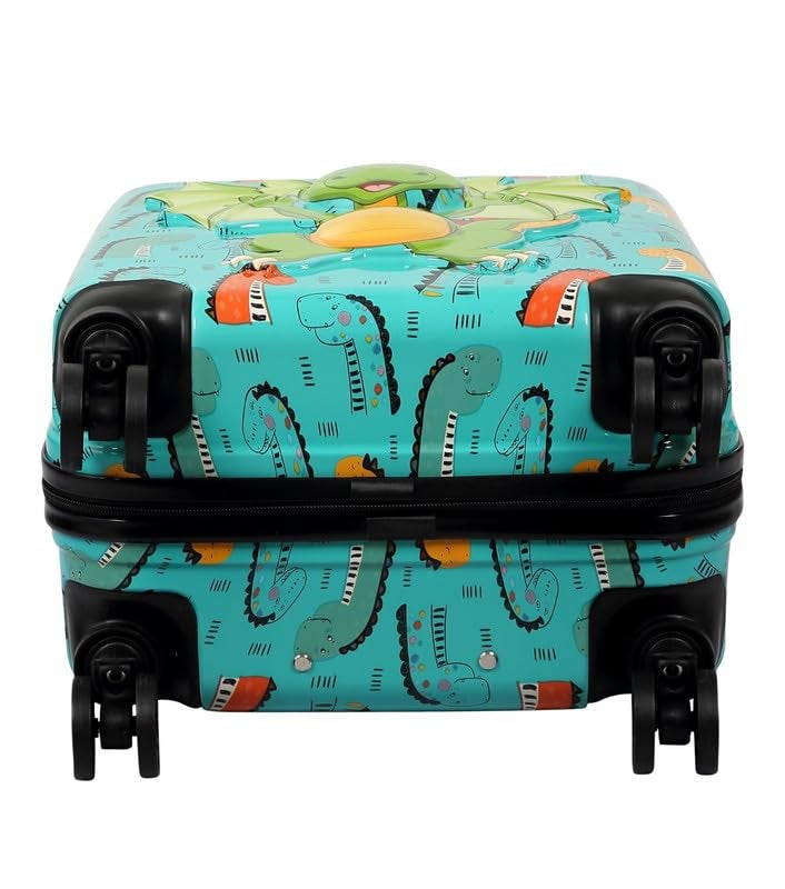 Polo Class Trendy Cute Kids Trolley Bag - Green - Image 4