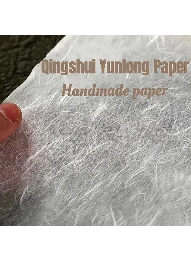 10 Sheets Handmade Rice Paper for Calligraphy Painting Crafts Gift Wrapping - Image 3