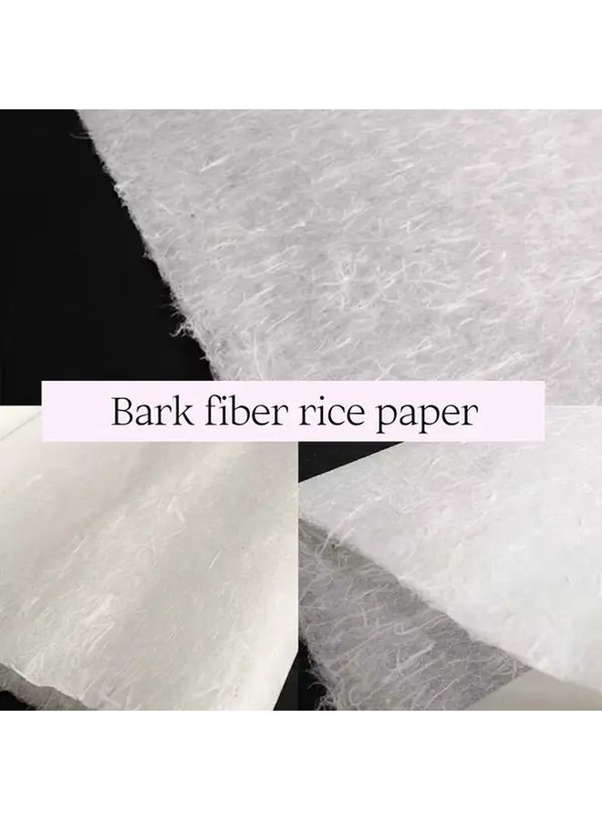 10 Sheets Handmade Rice Paper for Calligraphy Painting Crafts Gift Wrapping - Image 4