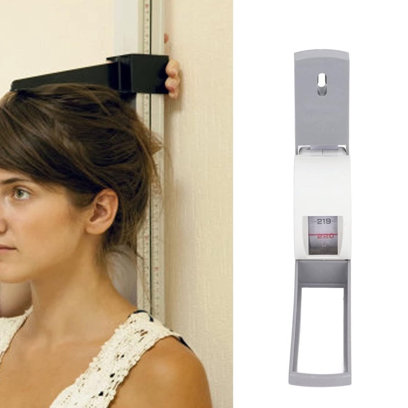 klarako Retractable Body Growth Stature Altimeter 2.2meter, Portable Height Measuring Meter with View Display Window, Suitable for Small Spaces - Image 4