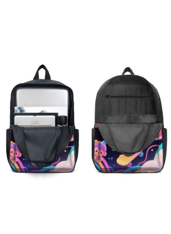 Bright Li Fire Cute cartoon bag set | shoulder + handbag + stationery bag | school season/holiday gift hot recommendation  - Image 4