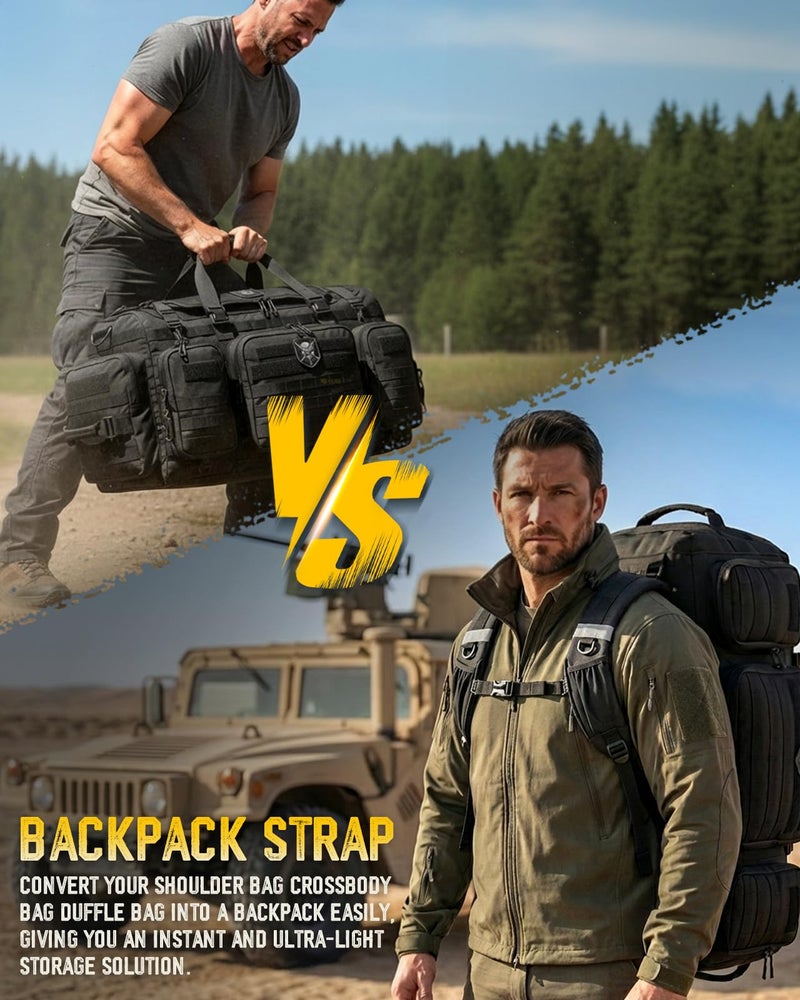 Pitozer Shoulder Strap with Phone Holder, Backpack Straps Shoulder Straps for Bags Padded Back Pack Replacement Adjustable Carrying Strap with Clip for Backpack/Dry Bag/Sprayer - Image 5