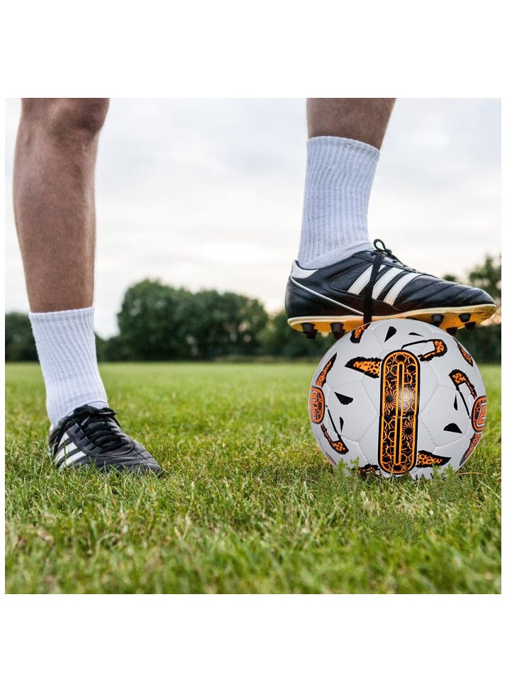 Spall Football Soccer Ball For Matches World Cup Best Indoor/Outdoor Water Proof Ball For Professional Training And Match Men And Women Youth And Adult - Image 2