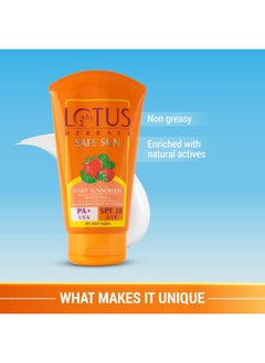LOTUS HERBALS Safe Sun Block Cream Spf 30, 100G  - Image 5