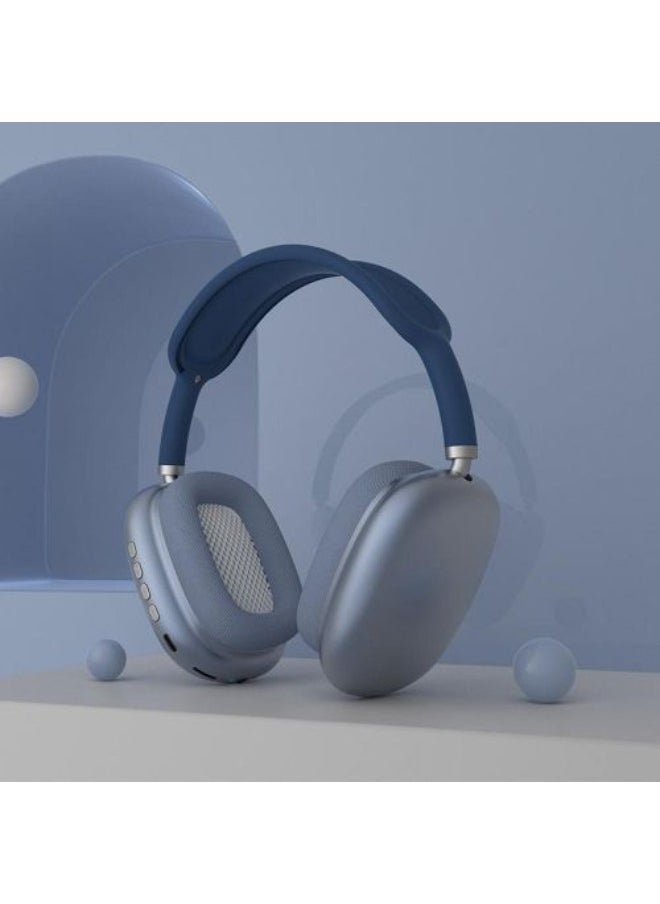 Generic - Wireless Bluetooth Headset P9 - Blue - Image 1