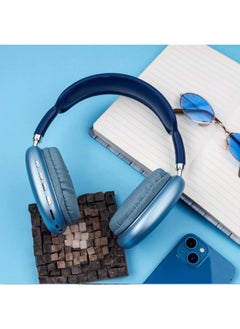 Wireless Bluetooth Headset P9 - Blue