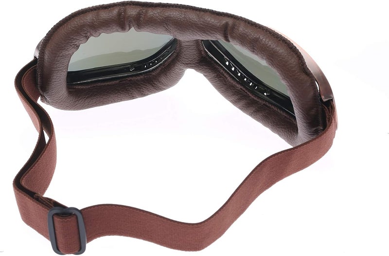 MUXSAM Motorcycle Goggles Vintage Anti Fog Pilot Glasses Dustproof ATV Off Road - Image 4