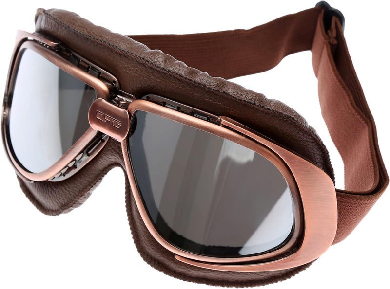 MUXSAM Motorcycle Goggles Vintage Anti Fog Pilot Glasses Dustproof ATV Off Road - Image 2